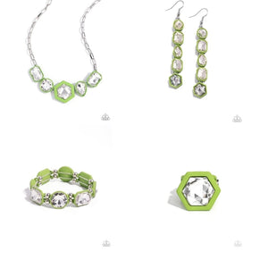 Paparazzi Evolving Elegance, Transforming Taste, Developing Dignity, & Changing Class - Green Set