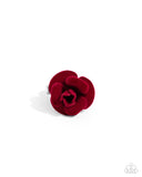 Paparazzi Relaxed Rosette - Red