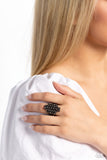 Paparazzi Honeycomb Haute - Black