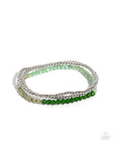 Paparazzi Backstage Beauty & Backstage Beading - Green Set