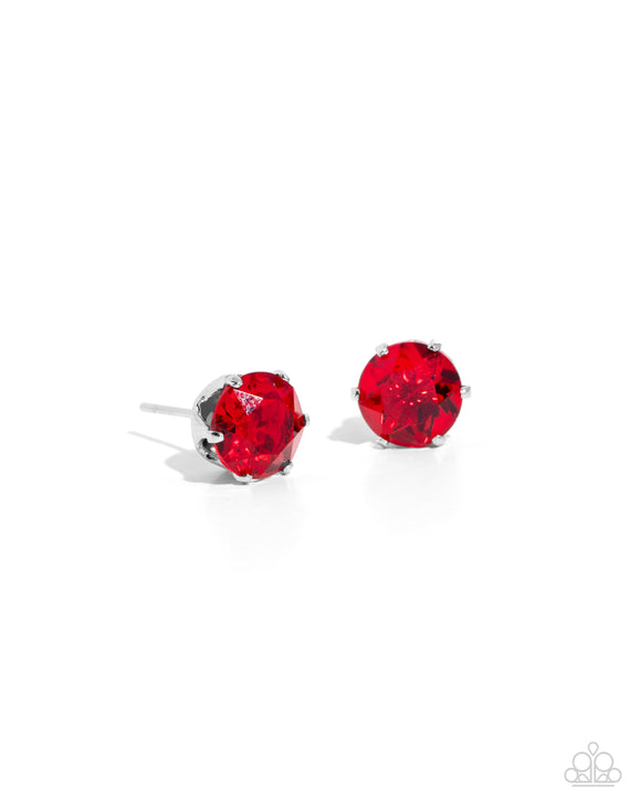 Paparazzi July Breathtaking Birthstone - Red