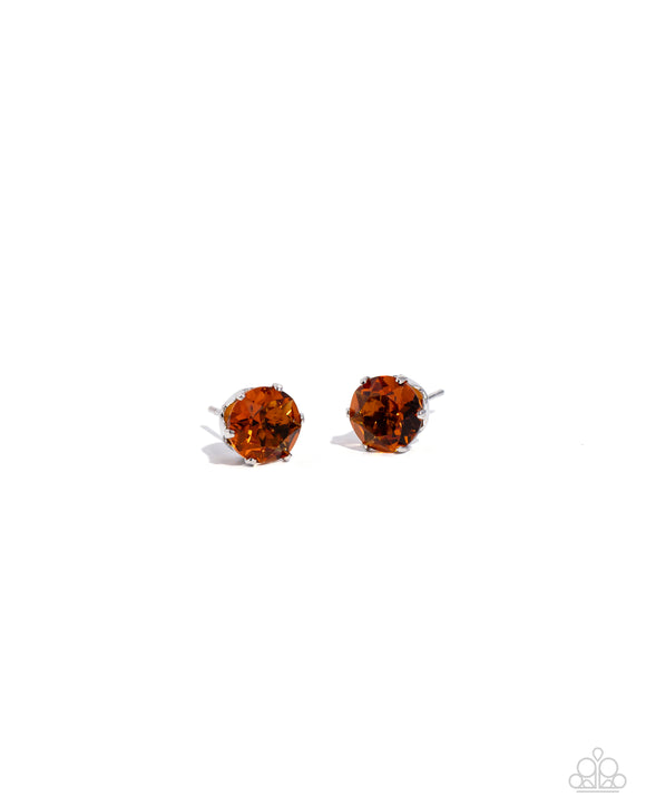 Paparazzi November Breathtaking Birthstone - Orange