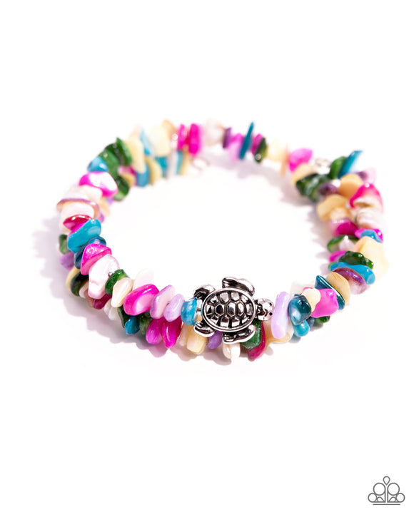 Paparazzi Turtle Talisman - Multi