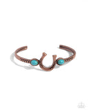 Paparazzi Horseshoe Hoedown & Horseshoe Habit - Copper Set