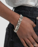 Paparazzi Chic Connection & Serendipitous Strands - Silver Set