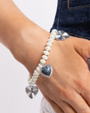 Paparazzi Modest Malibu & Heart-struck Haven - Silver Set