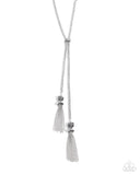 Paparazzi Tassel Transit - White