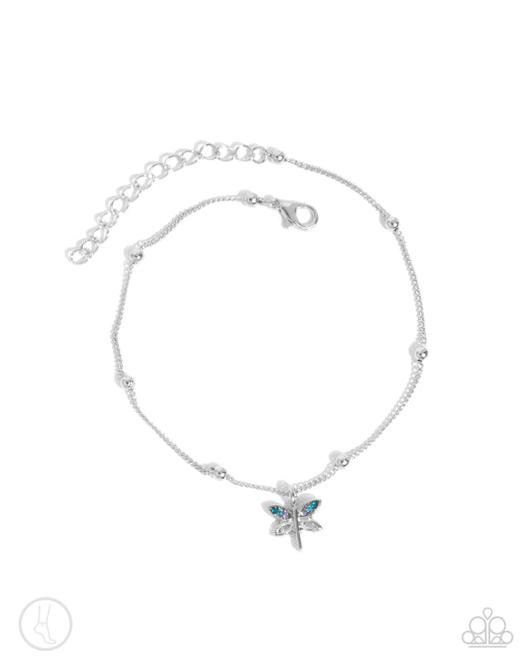 Paparazzi Dainty Dragonfly - Blue