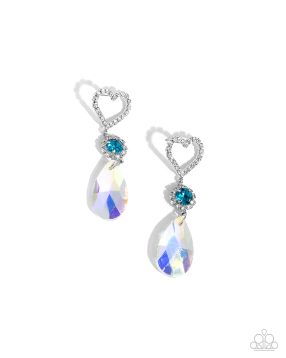 Paparazzi Faceted Frenzy - Blue
