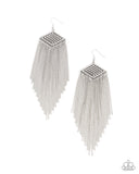 Paparazzi Forged Fringe - Silver