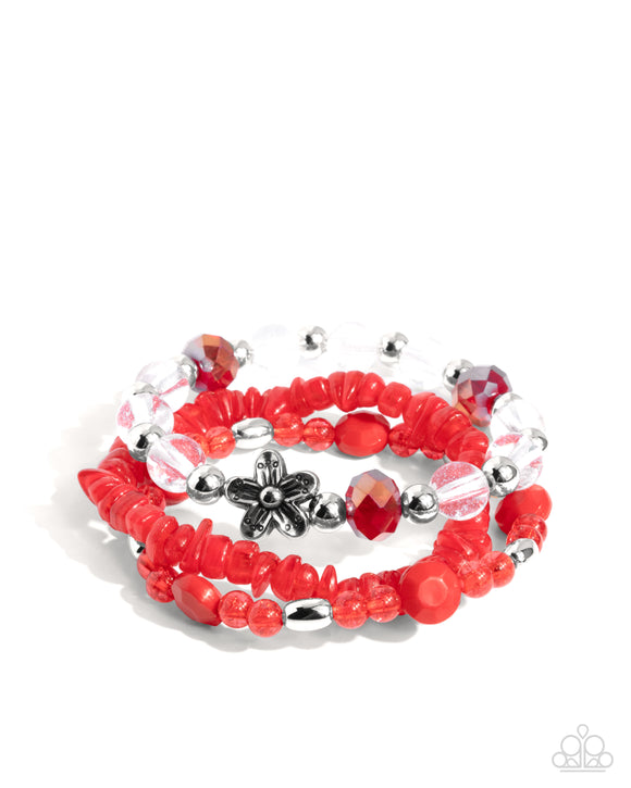 Paparazzi Spellbound Stack - Red