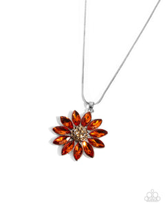 Paparazzi Fortunate Floral - Orange