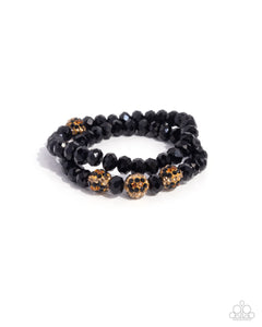 Paparazzi Speckled Sentiment - Black