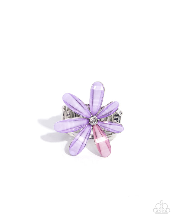 Paparazzi Floral Feasibility - Purple