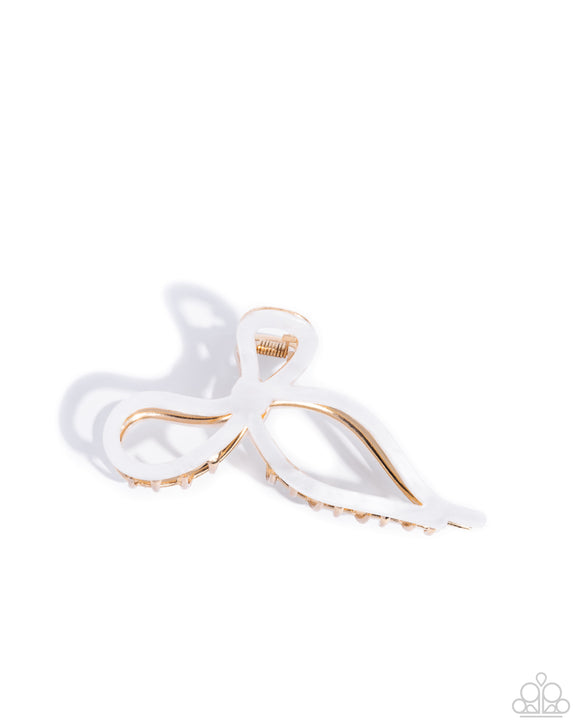 Paparazzi Coquette Clip - White