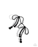 Paparazzi Black Tie Bow - Black