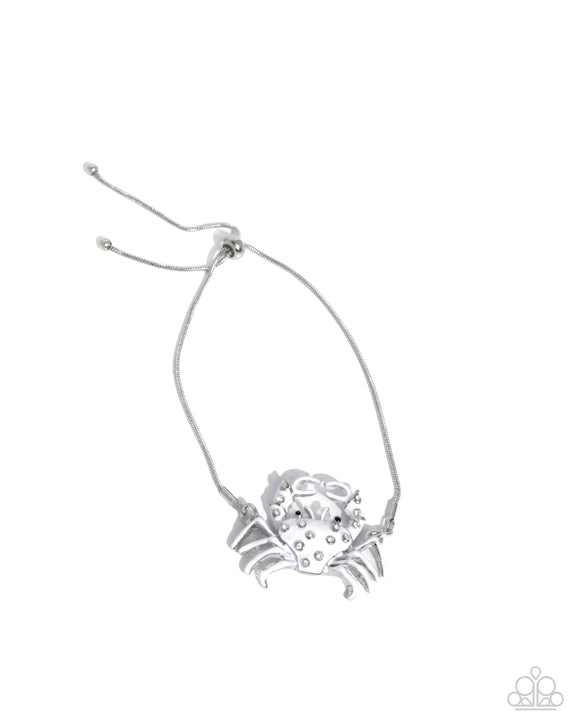Paparazzi CRAB Walk - White