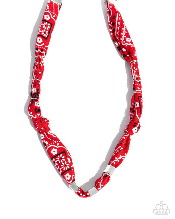 Paparazzi Bandana Balance - Red
