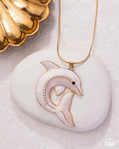 Paparazzi Dolphin Dive - Gold