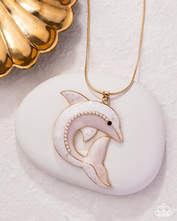 Paparazzi Dolphin Dive - Gold