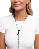 Paparazzi Zipper Zeal - Black