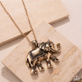 Paparazzi Elaborate Elephant - Gold