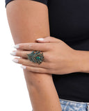 Paparazzi Polished Peacock - Brass