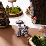 Paparazzi Textured Toadstool - Silver