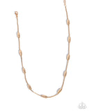 Paparazzi Cylindrical Chic - Gold