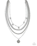 Paparazzi Fluttering Fringe - Silver