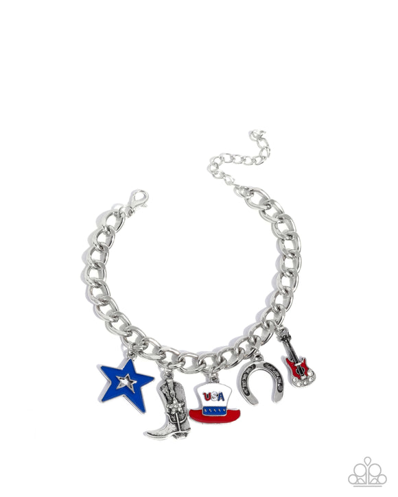 Paparazzi All-American Adornment - Red