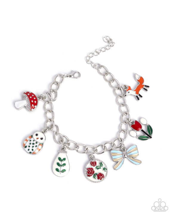 Paparazzi Complex Charms - Red