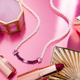 Paparazzi Eloquent Emeralds - Pink