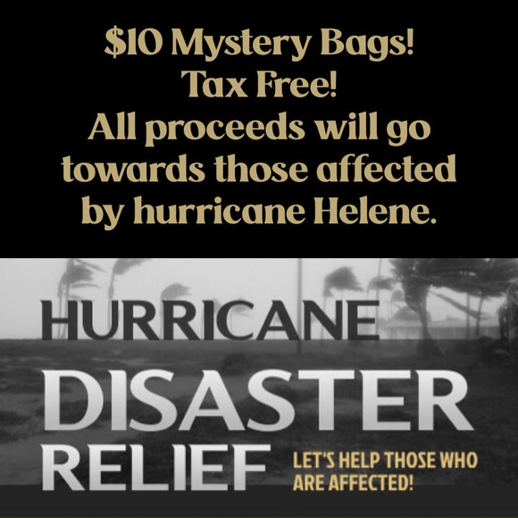 Hurricane Disaster Relief Mystery Bags