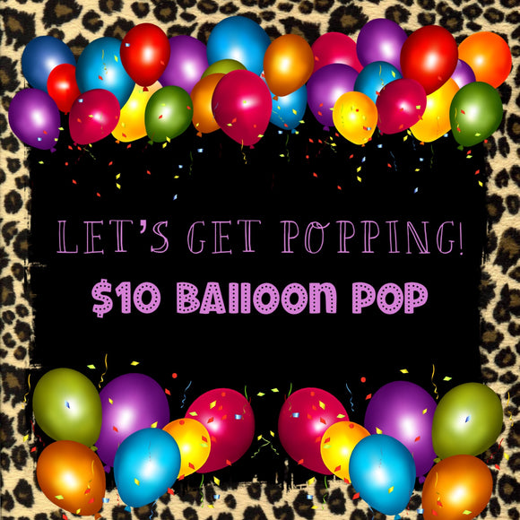 Balloon Pop! November 24th, 2024