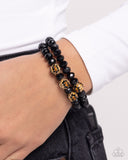 Paparazzi Speckled Sentiment - Black