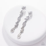 Paparazzi Ring in the Shimmer white 2026 earrings