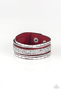 Paparazzi Rebel In Rhinestones - Red