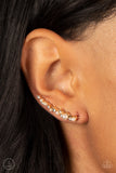 Paparazzi Couture Crawl - Gold- ear crawler