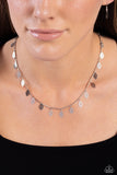 Paparazzi LEAF a Light On - Silver Choker