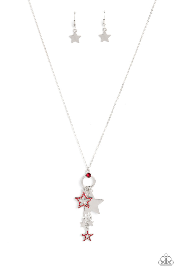 Paparazzi Starry Statutes - Red