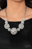 Paparazzi Undaunted - White Zi Necklace