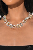 Paparazzi Enchanting - Gold Zi Necklace